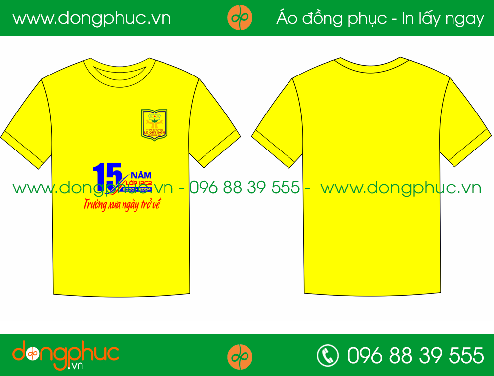 Áo phông đồng phục Lớp 12C2